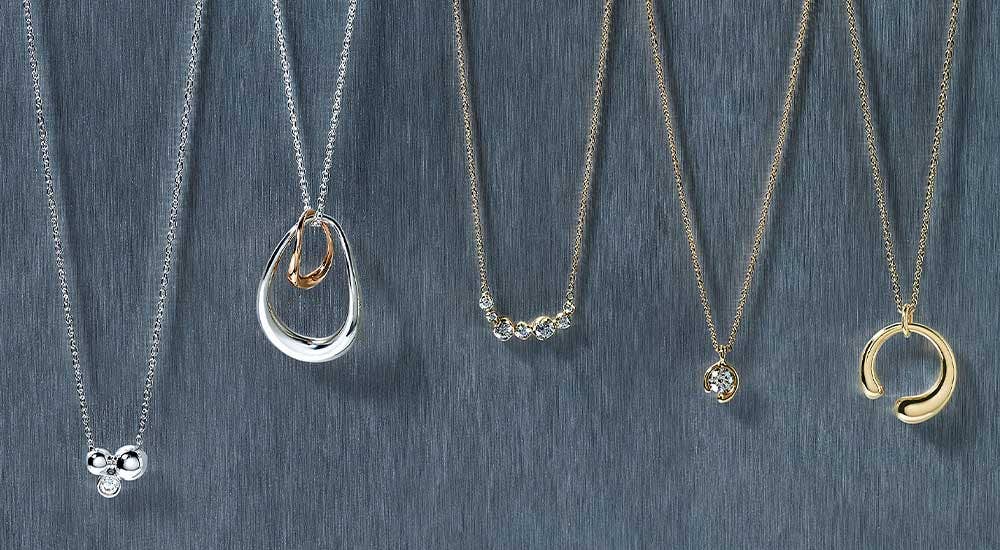 Shop Georg Jensen Jewelry including these beautiful necklaces