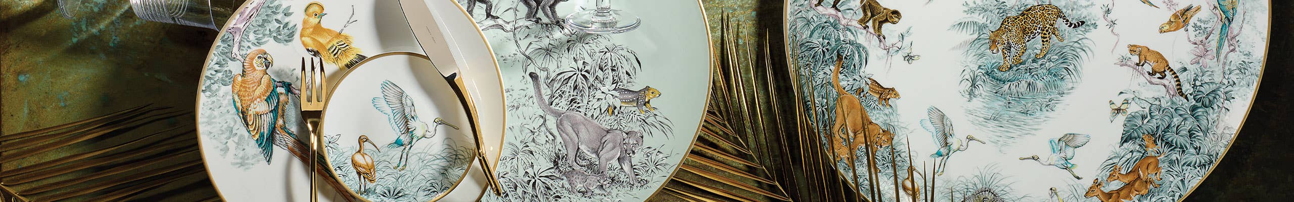 Discover our Hermès Carnets d'Equateur Dinnerware collection