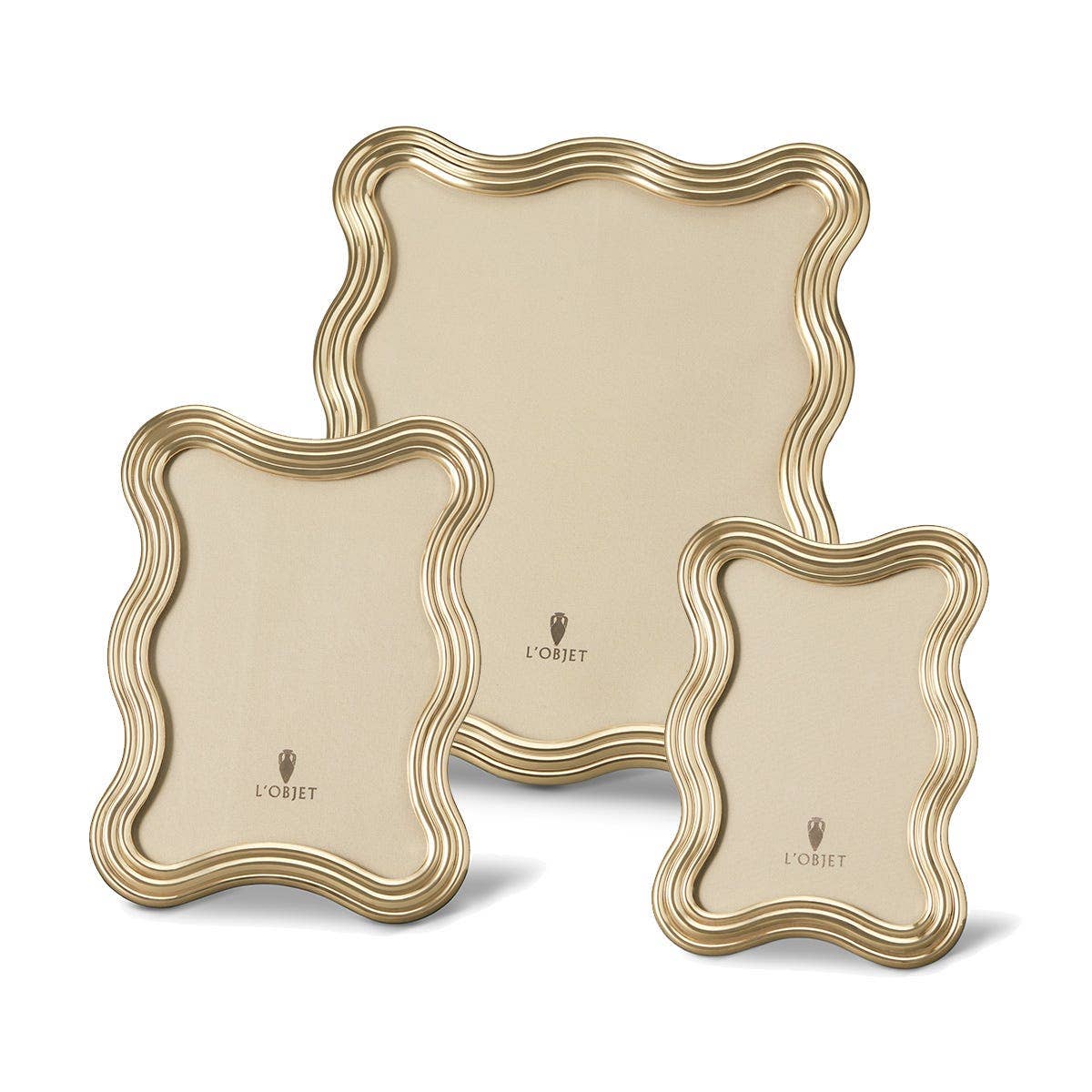 Shop our Gifts $500 and Under, including the L'Objet Ripple Frame, Gold