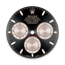 Bright black and Sundust dial