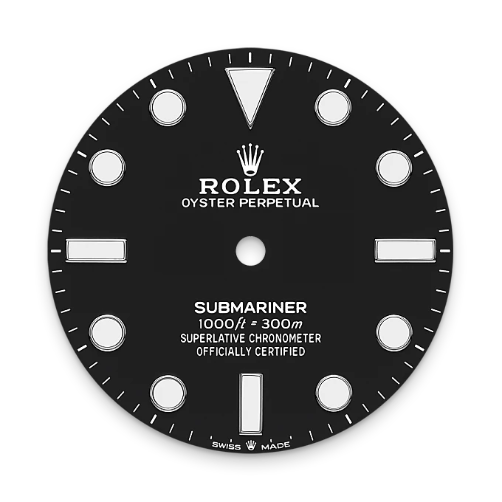 Black dial