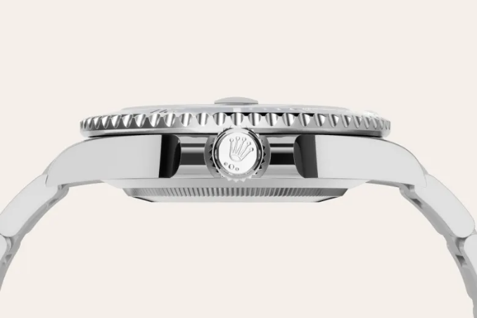 18 kt white gold
